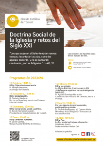 Programa Doctrina Social de la Iglesia 2023-24 